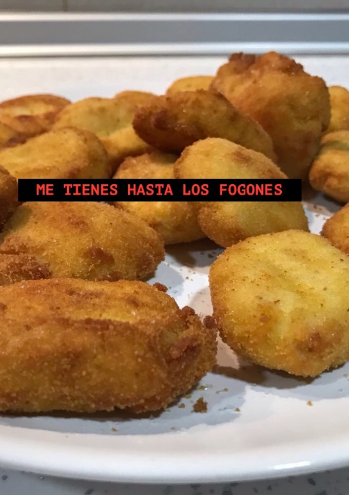 Una foto de Nuggets de pollo caseras.... (thermomix)