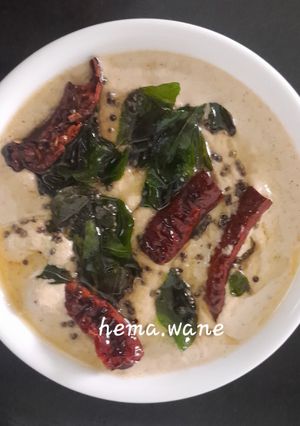 A picture of Roasted Chana dal chutney.