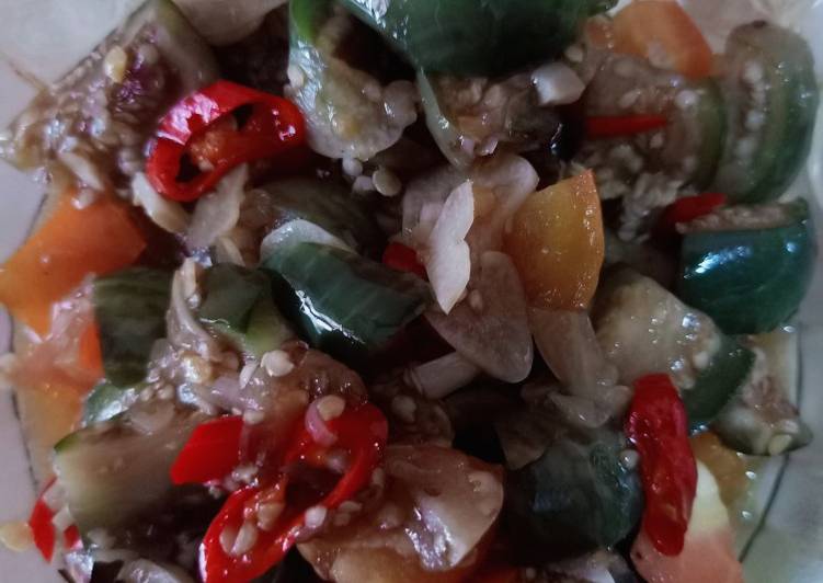 Tumis Terong Bulat Ijo Simpel