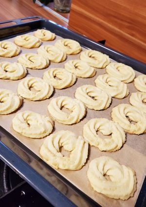 Vajas keksz recept fotója