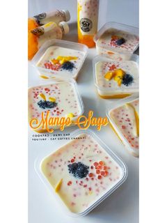 Foto resep MANGO SAGO CREAMY & ENAK