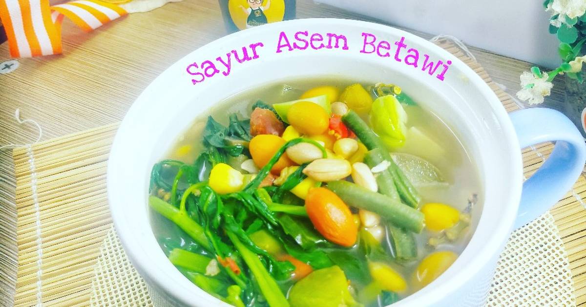 548 Resep Sayur Asem Betawi Enak Dan Mudah Cookpad