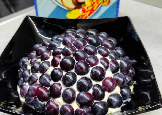 Салат с грибами и виноградом рецепт с фото