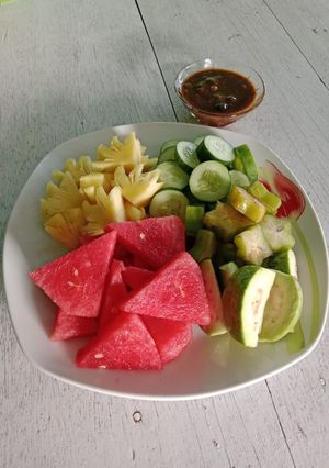 Foto resep Rujak Buah