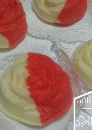 Foto resep Bolu kukus mawar