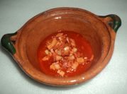 Una foto de chorizo chino