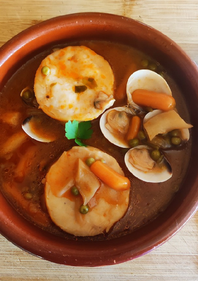 Una foto de Cazuela de merluza a mi manera en olla GM h Deluxe