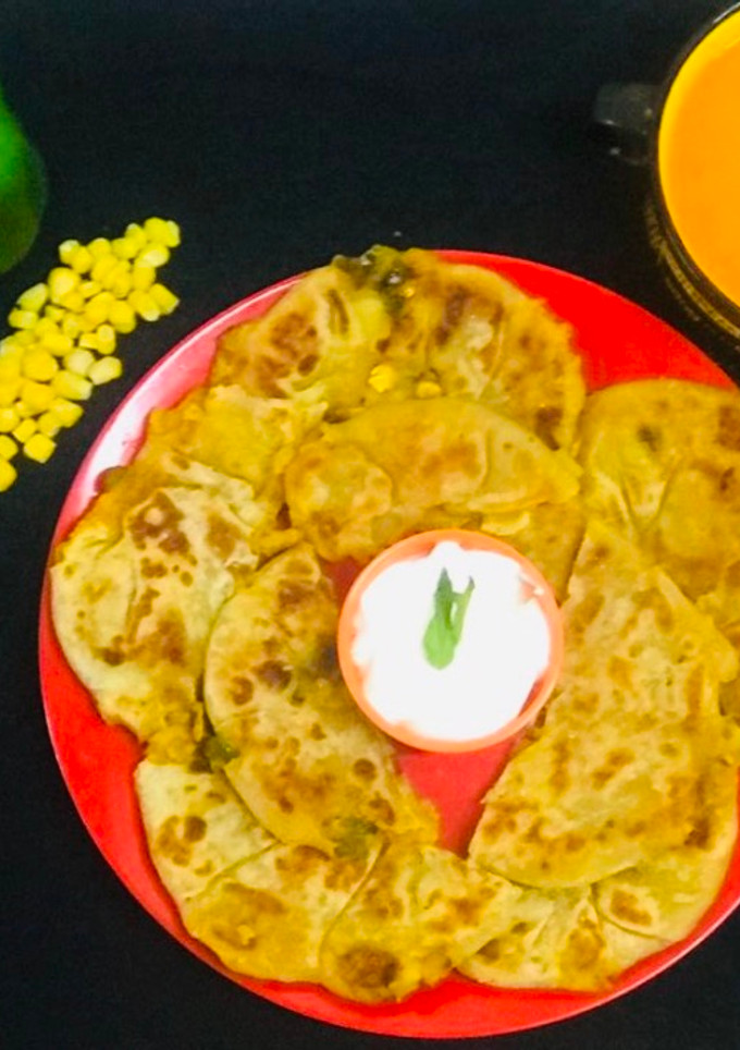 અવાેકાડાે સ્ટફ્ડ પરાઠા (Avacado stuffed paratha recipe in Gujarati) રેસીપી મુખ્ય ફોટો