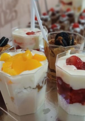 Una foto de Postre en vasitos