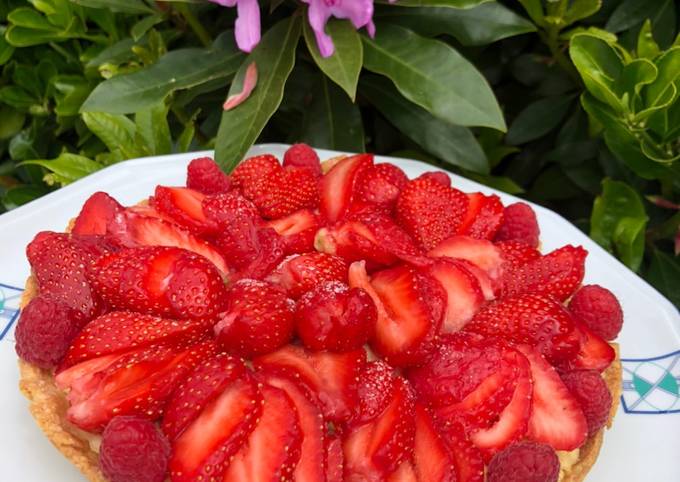 Tarte aux fraises