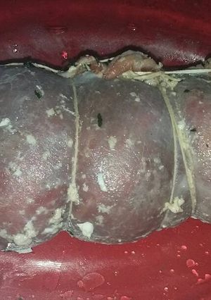 Una foto de Matambre de carne relleno