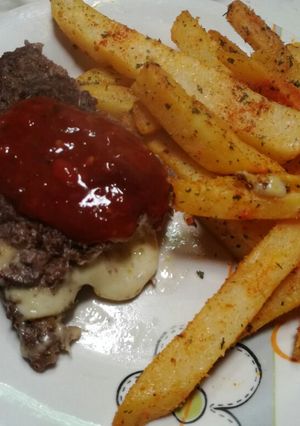 Una foto de Carne con mozzarella fácil