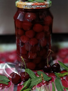 عکسی از دستور کمپوت گیلاس 🍒🍒🍒