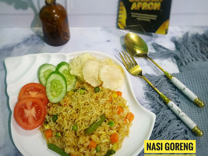 Cara Gampang Menyiapkan Nasi Goreng Teri Ceria👩‍🍳 yang Menggugah Selera