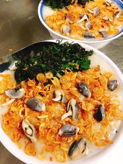 Hình của món Cháo ngán (ngán đặc sản quảng ninh).