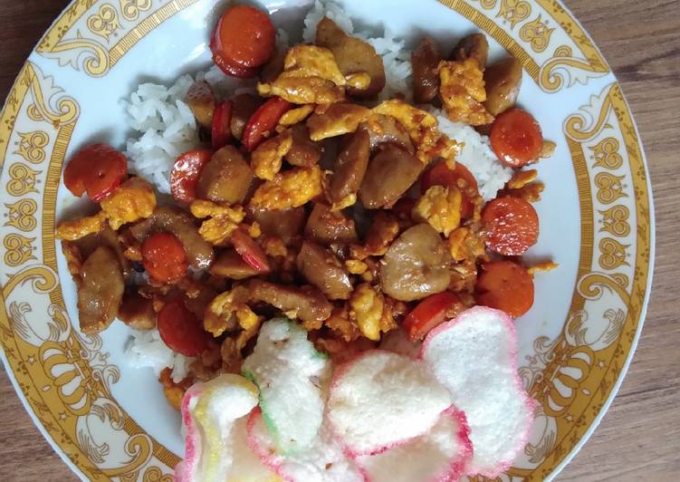 Nasi Gila Super Simple