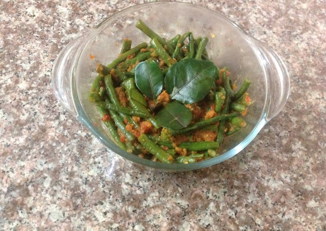Tumis Kacang Panjang Sambal Terasi