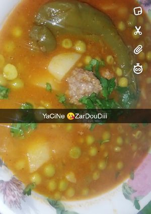 صورة لوصفة جلبانة حمراء 😋😋😍❣️💕