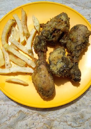 A picture of Jali Wali Chicken.