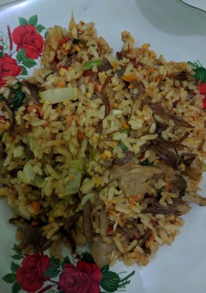 Foto resep Nasi Goreng Bebek Pedas