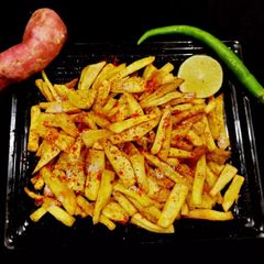 A picture of Sweet potato french fries.