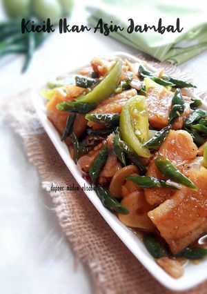 Foto resep KICIK IKAN ASIN JAMBAL (Ikan Asin Kuthuk)