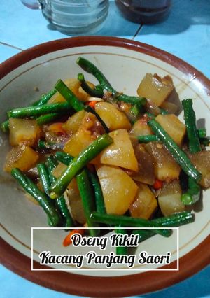 Foto resep Oseng Kikil Kacang Panjang Saori