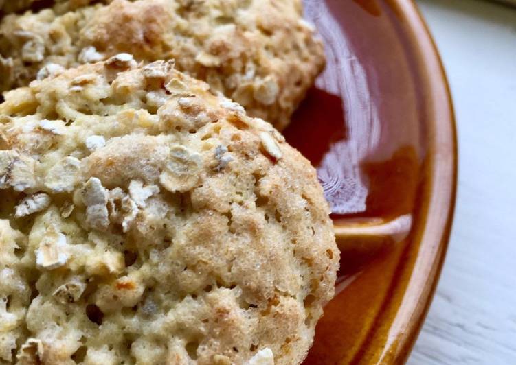 Easiest Way to Make Favorite Oaty and Lemony Biscuits 🍋