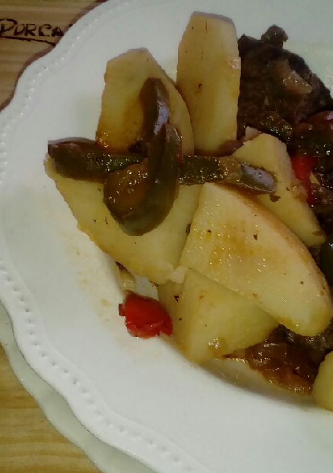 Una foto de Bifes de Hígados a la cacerol