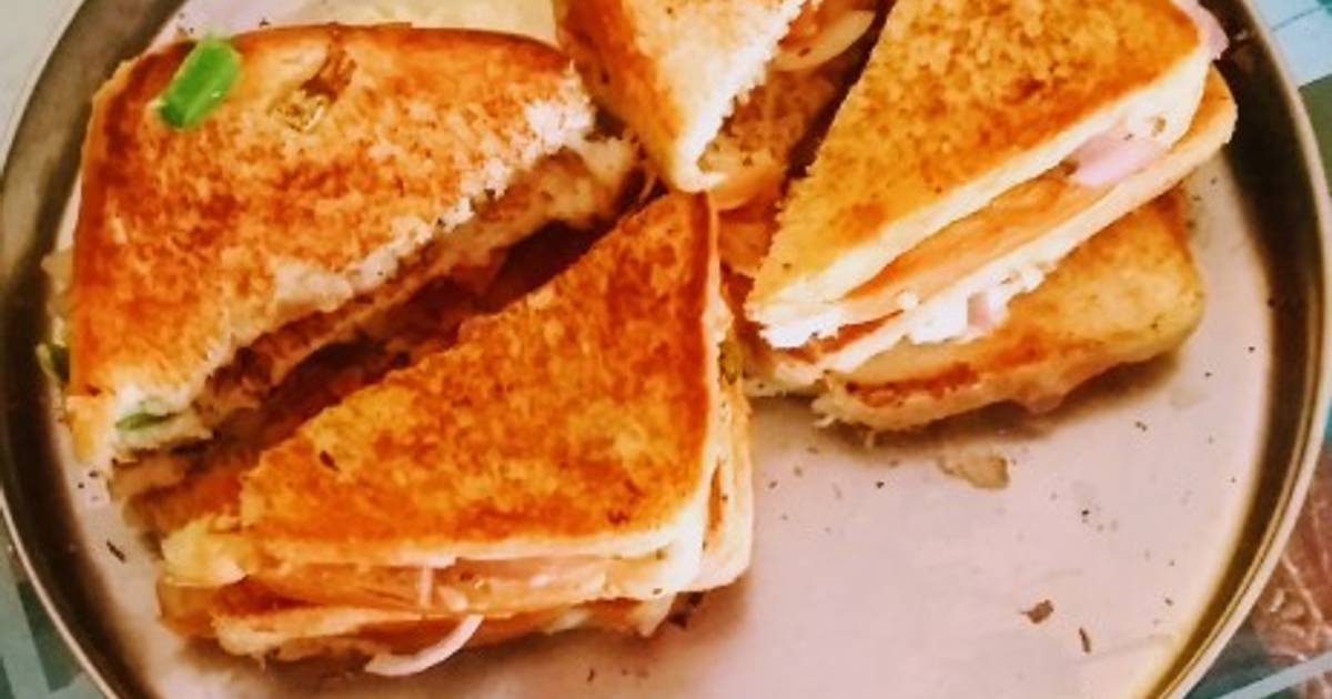 Cream Spread Sandwich Recipe by Yamini Iyer Cookpad