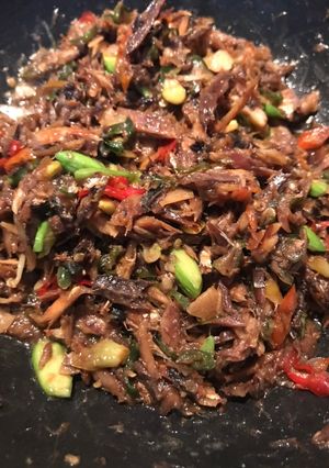 Foto resep Oseng klotok pete