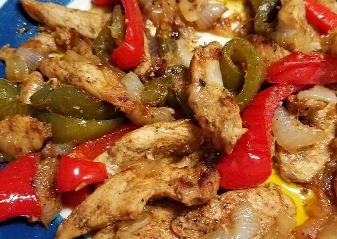 Steps to Make Award-winning Chicken Fajitas