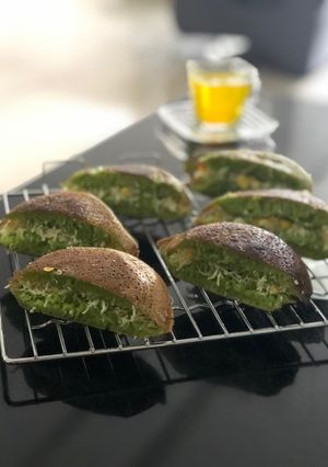 Foto resep Martabak pandan mini jasuke 😋