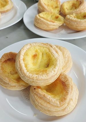 Foto resep Egg Tart Puff Simple