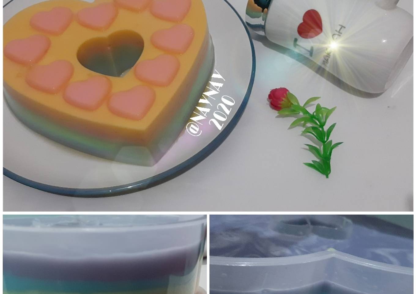 Puding Love Rainbow