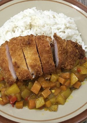 Foto resep Chicken Katsu Curry Rice