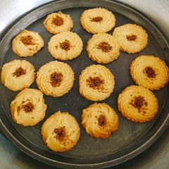 Homemade Custard Cookies 🍪🍪 A picture of Homemade Custard Cookies 🍪🍪.