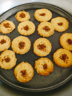 A picture of Homemade Custard Cookies 🍪🍪.