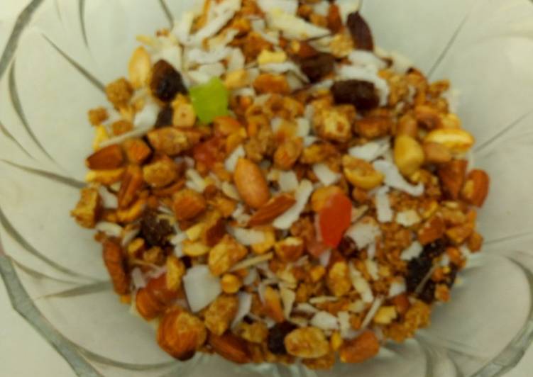 Recipe: Tasty Granola This is Secret Recipe  From Best My Grandma's Recipe !!