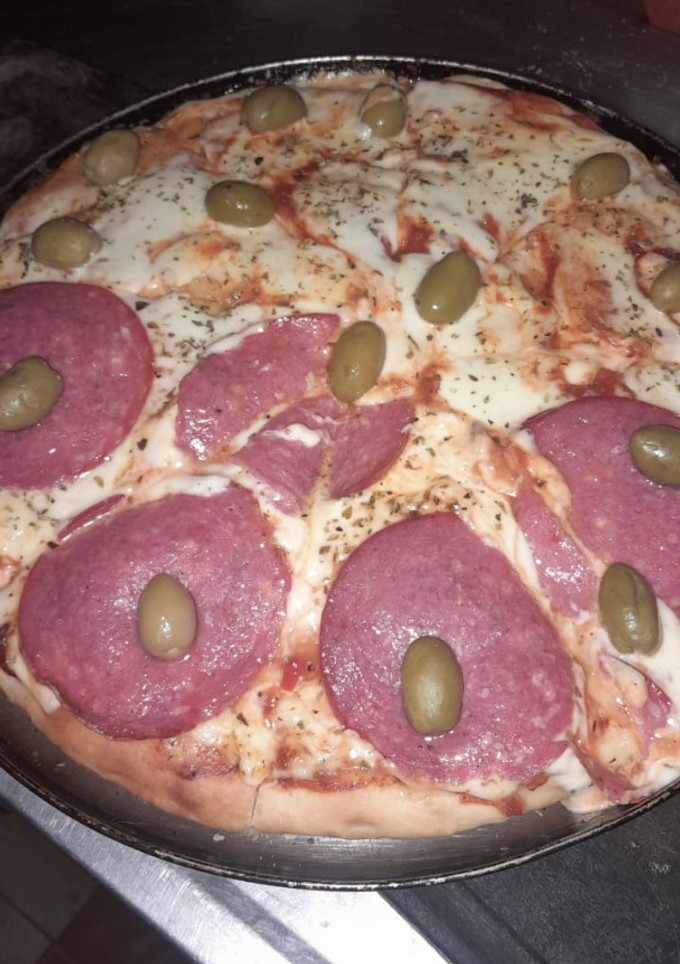 Una foto de Pizzas con Levadura seca🍕