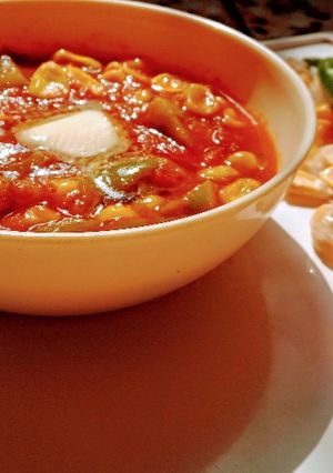 वेजीकॉर्न कैप्सिकम (vege corn capsicum recipe in Hindi) रेसिपी मुख्य फोटो