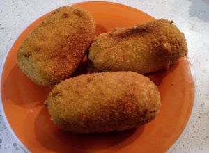 Una foto de Croquetas de aprovechamiento en Monsieur Cuisine