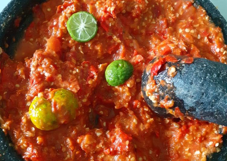 Resep Sambel limo Anti Gagal