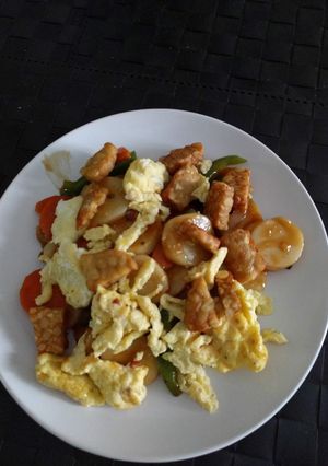 Foto resep Orek tempe bakso yummy!!!