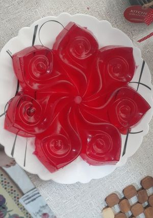عکسی از دستور ژله