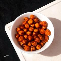 A picture of Crispy Fried Kabuli Chana.