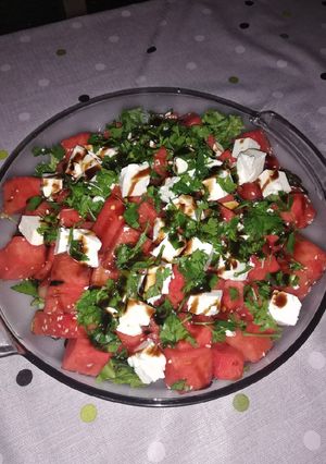 Φωτογραφία της συνταγής Καρπούζι σαλάτα!!! 🍉🍉🍉🍉🍉🍉🍉
