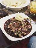 Ceviche de conchas negras
