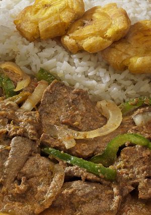 Una foto de Bistec de hígado