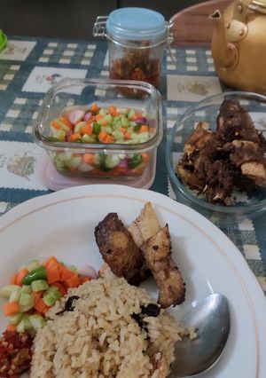 Foto resep Nasi Kebuli Rice Cooker